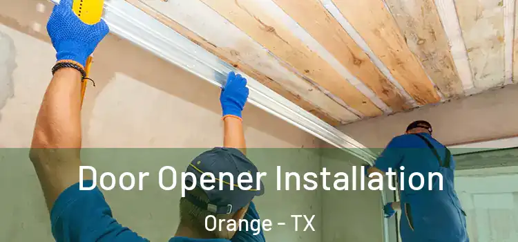  Door Opener Installation Orange - TX