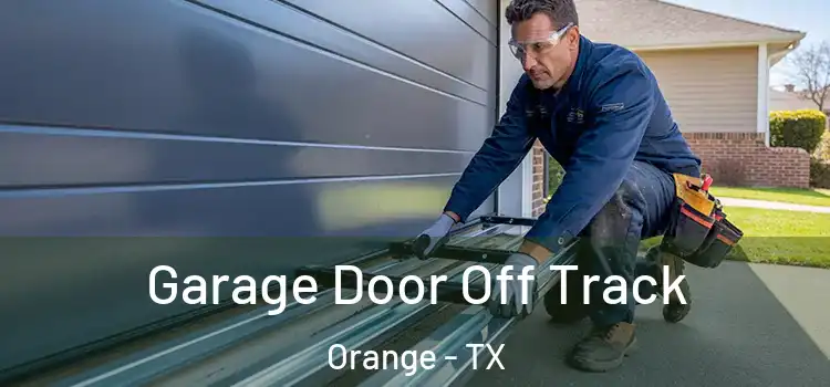  Garage Door Off Track Orange - TX