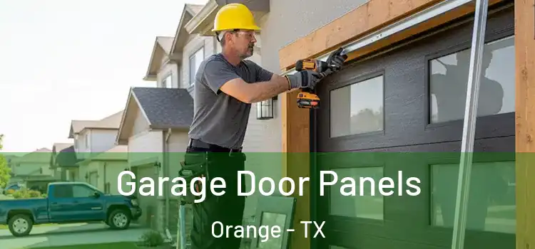  Garage Door Panels Orange - TX