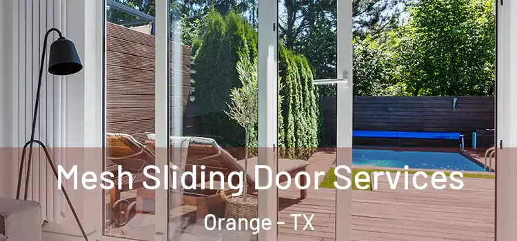  Mesh Sliding Door Services Orange - TX